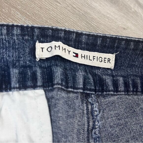 Tommy Hilfiger Y2K Denim Shorts Sz 12 - Picture 8 of 13